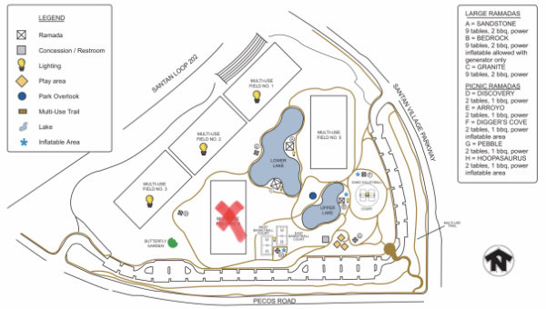 ENDEAVOR ZONE LOCATION AT DISCOVERY PARK