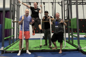 SGX BBH Spartans at influence gym SGX PAIX Building Better Humans event at influence gymnastics photo